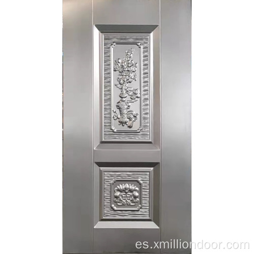 Piel de puerta de acero de diseño moderno